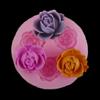 Baking Mold Rose Shape Easy to Clean Silicone Cake Cutter Mold for Party