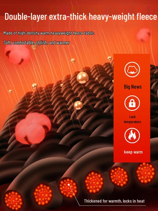 GLM Men's Fleece-Lined Casual Pants