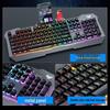 AULA F3010 Wired Mechanical-Feel Gaming Keyboard