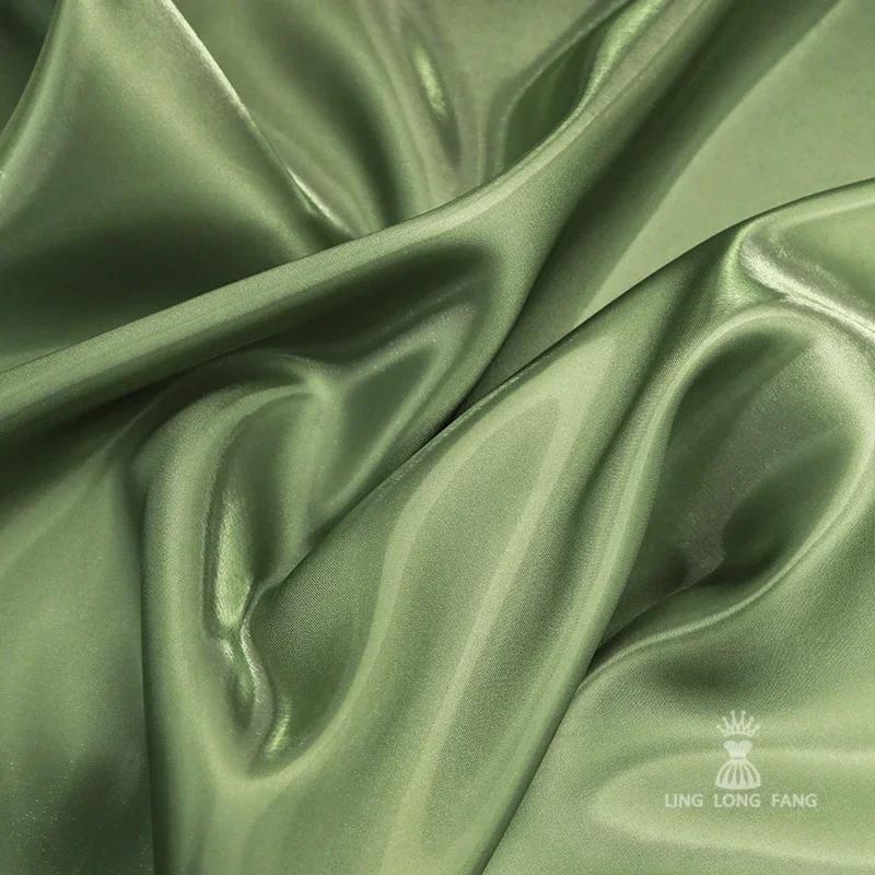 100x150 ס"מ רקע משי פילגש שיפוע חתונה שמלת Hanfu בד פנטזיה נוצץ זכוכית משי סאטן מפת שולחן