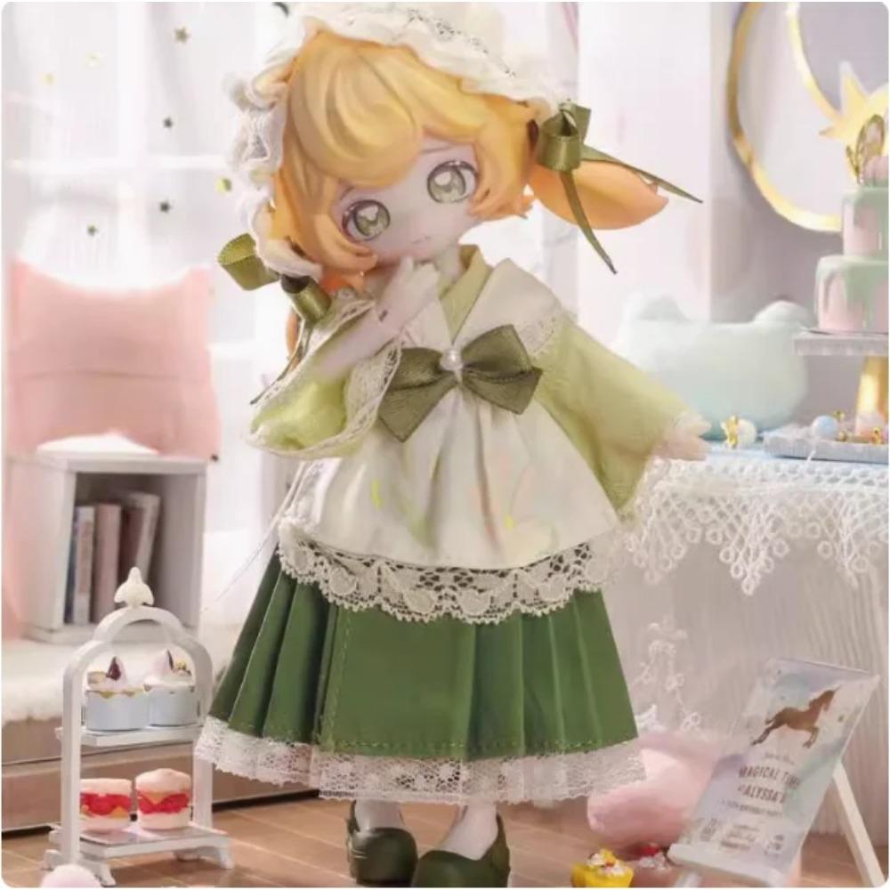 Authentische Ungenießbare Puppe Jumping Moon Time Series Blind Box Spielzeug Mystery Box 1/12 Bjd Blind Box Bewegliche Kawaii Puppe für Mädchen Spielzeug