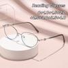 New Fashion Women Reading Glasses Men Metal Frame Blue Light Blocking Far Sight Eyeglasses with Diopter +1.0+1.5+2.5+3.5+4.5