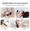 Wireless Smart EMS Electric Head Massager with Microcurrent & Red Light Therapy