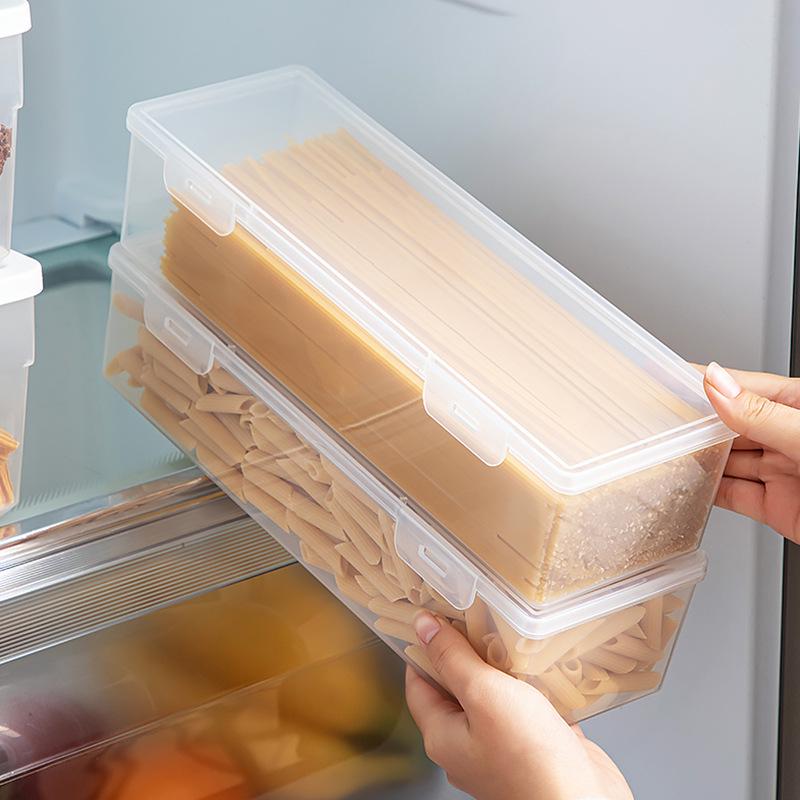 1560ML Extra-Large Sealed Noodle Storage Box with Lid for Kitchen and Fridge
