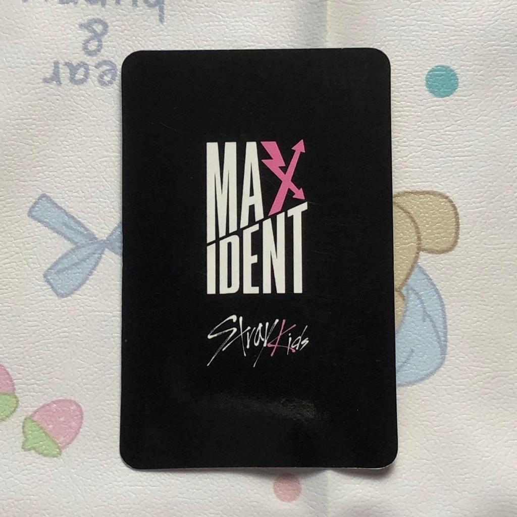 [USED] StrayKids Han MAXIDENT Public Broadcast Stray Kids Sanok Trading Card