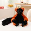 Lemur Plush Toy - Long-Tailed Monkey Doll for Kids' Birthday Gift