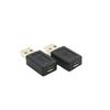Micro USB Female to USB OTG Adapter for Android Phone Charging - Black