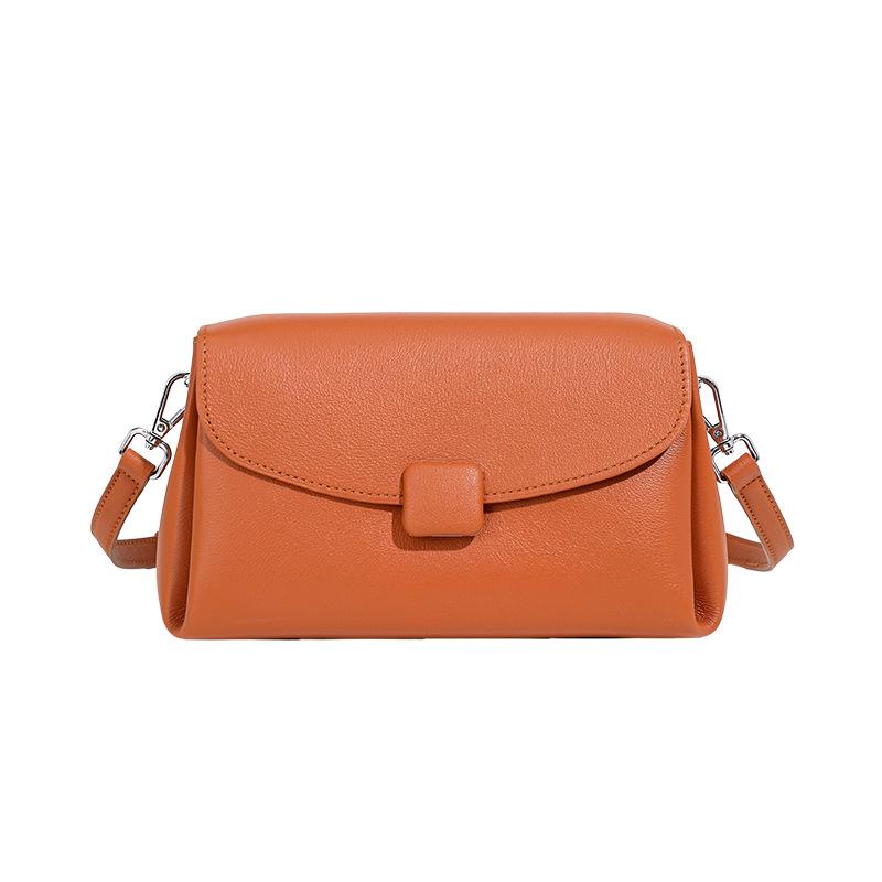 Nische Neues Design Schultertasche Große Kapazität Umhängetasche Vielseitige Unterarmtasche Mode Kopf Kleine quadratische Tasche