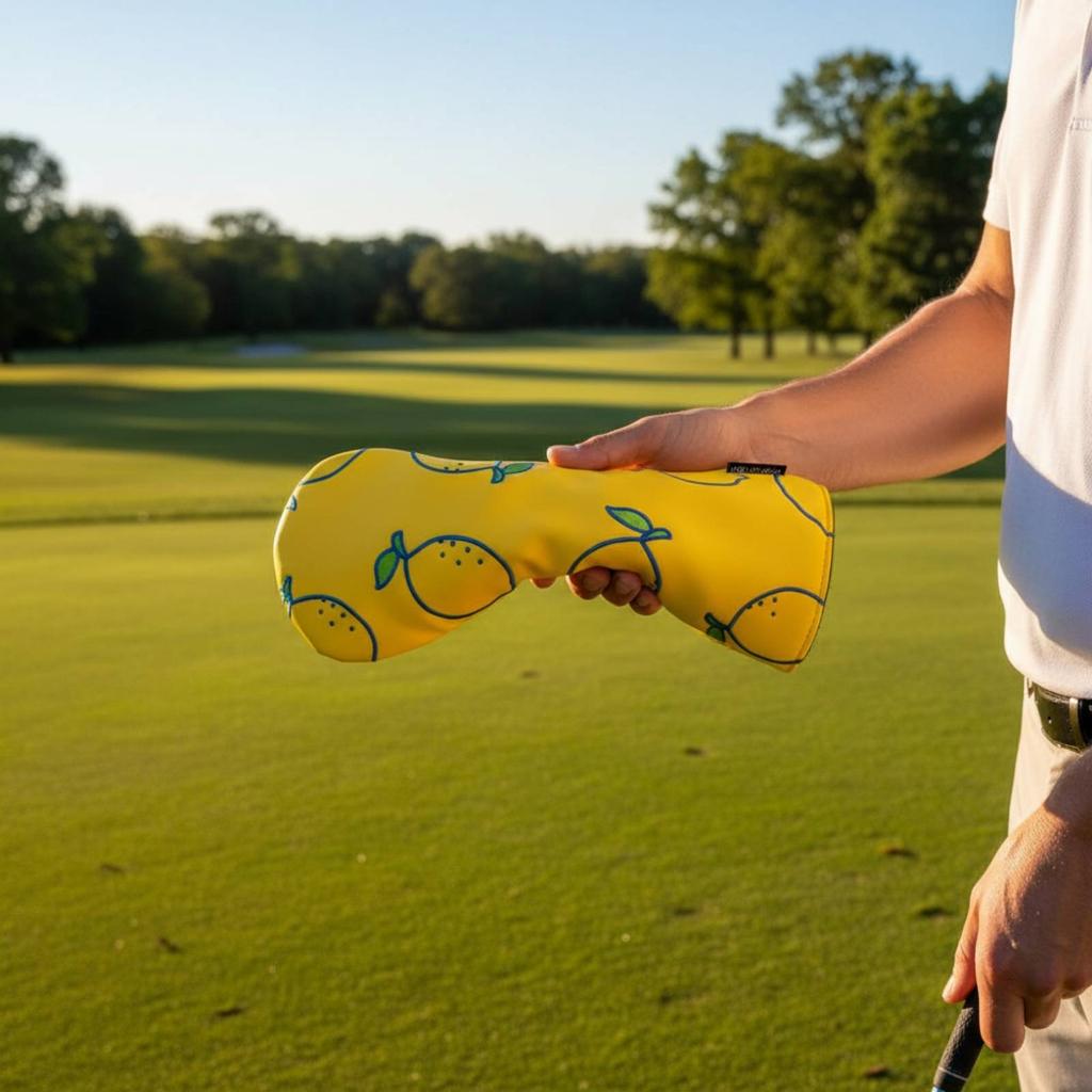 Fruit Pattern Sport Headcover Abrasion Protection Sport Club Headcover Driver Wood Utility Club Cover Wear-Resistant
