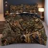 Elk 3D Digital Printing Three-piece Set To Map Custom Bedding Quilt Cover