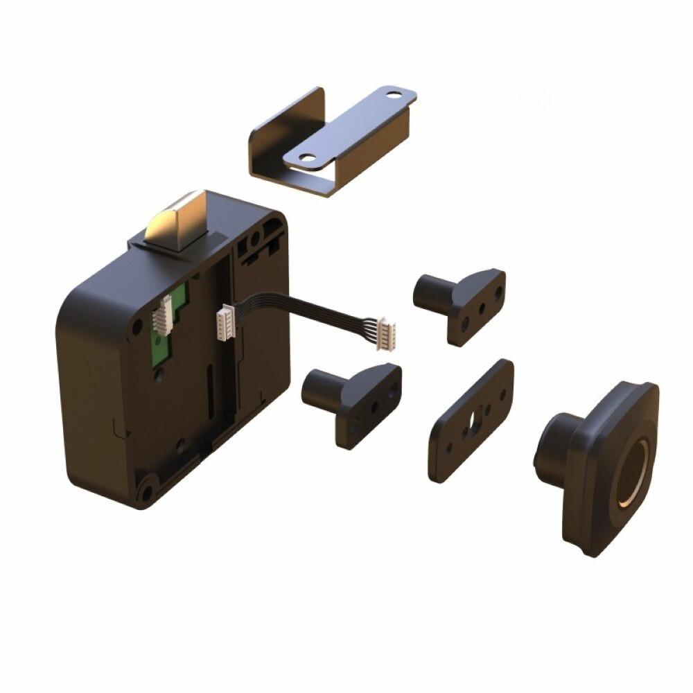 Ultra-thin Panel Wardrobe Locks Smart Cabinet Locks Biometric Keyless Furniture Drawer Cabinet Fingerprint Lock