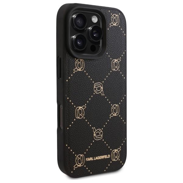 Karl Lagerfeld Klhmp16Xpgkhphk Iphone 16Pro Max 6.9 Czarny/Black Magsafe Karl Head