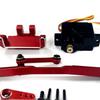 4pcs 1/24 Steering Servo Saver Complete Aluminum Alloy High Precision Rc Steering Servo Saver Complete For SCX24