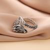 New Retro Thai Silver Domineering Dragon 925 Silver Jewelry Personality Zodiac Creative Popular Opening Rings R239