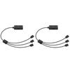 RGB-Konverter 3-Pin auf 4-Pin ARGB-Lichtlüfter-Konverter mit 3-Wege-Splitter 5V/3-Pin ADD-RGB auf 12V/4-Pin Adapter Sync 50 Farbmodi