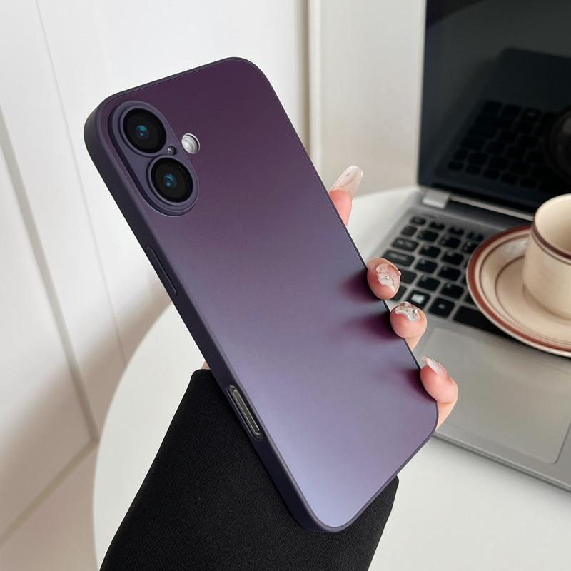 

Подходит для чехла для мобильного телефона IPhone16ProMax Оригинальное матовое ощущение Apple 15 Полностью закрывающий AG Противоударный 14 Защитный чехол iPhone11