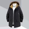Men's Plus Size Casual Winter Down Jacket - Lightweight, Trendy, and Loose Fit