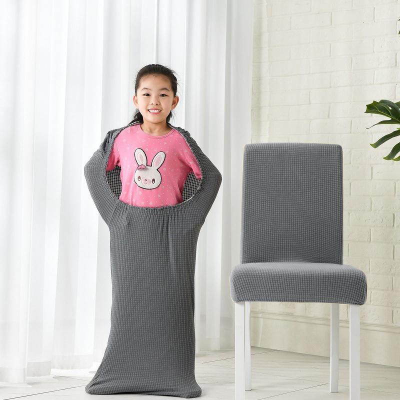 Jacquard Chair Cover, Durable Elastic Fabric Cover For Dining Chairs, Chairs Covers Stretch For Kitchens Home Living Room Decor