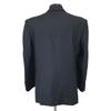 SHIMURA Made In Japan POLICARPO Fabric Navy Blazer Gold Buttons Men 170 92A5(USED)