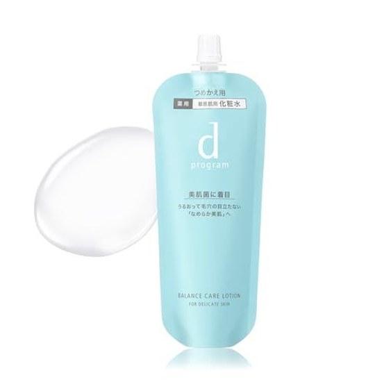 D Program Balance Care Lotion MB Refill Quasi-Drug Sensitive Skin Reduces Appearance Pores 120mL
