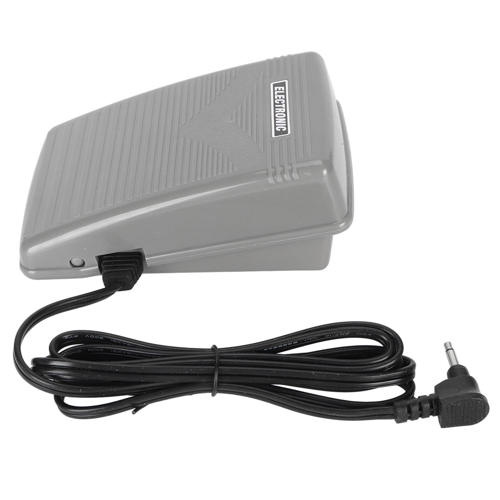 

Замена педали для швейной машины, предотвращение скольжения, педаль управления с кабелем питания для Singer