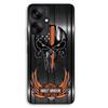 Smartphone-Hülle - MANIACASE - Xiaomi Redmi 13C 5G - Silikon TPU - Harley Davidson Totenkopf - Schwarz