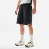 Li-Ning Comfortable Solid Color Mid-Rise Quick-Dry Cool Straight-Leg Sports Shorts Men shorts Black AKSV281-2