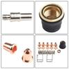 Plasma Cutter Set Complete 24pcs Electrode Tip Cup Consumables Set for Chicago Electric & Razorweld CUT 45 CUT45
