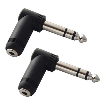Generic 3.5mm To 6.3mm L-Type Audio Adapter GA-L35