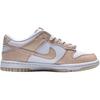 Nike Dunk Low GS White Shimmer Kids Sneakers Tan IU7766-134