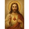 Newlyweds Jesus Catholic Posters Classic Pray Motivational Spirit Modern Prints Canvas Wall Art Picture Home Living Room Decor