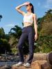 Gopune Women's Trekking Pants, Water-Repellent Quick-Dry Stretch Cargo Pants for Hiking, Golf, Camping, Fishing, UV-Cut Cooling Lightweight (Navy, L)