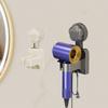 2Pcs Punch-Free Blow Dryer Hanger Wall Mounted Air Blower Storage Bracket  for Home