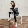 Plus Size 2024 Spring/Autumn Sports Yoga Zipper Cardigan