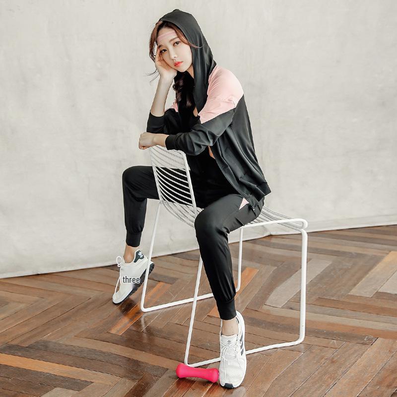 Plus Size 2024 Spring/Autumn Sports Yoga Zipper Cardigan