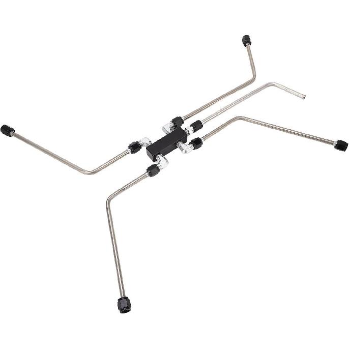 LS Coolant Crossover Steam Vent Kit for LS1 LS3 LS6 LS7 Engines, Complete Stainless Steel LS Steam Port Kit, Coolant Crossover Replacement Kit