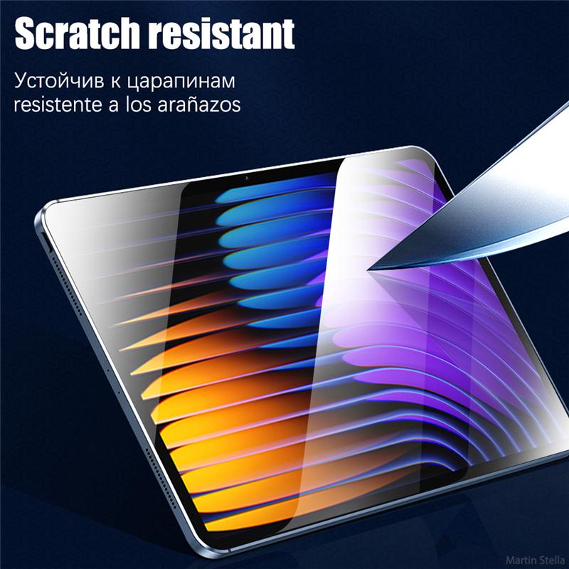 For Xiaomi Pad 8 Pro 7 6 Screen Protector Tempered Glass For Xiaomi Pad 8 7 6 6s Pro 12.4 Protective Film Accessories