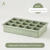6/15 Grid Big Ice Tray Mold Giant Jumbo Large Food Grade Silicone Ice Cube Square Tray Mold Diy Ice Maker Ice Cube Tray With Lid