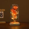 Creative New Gold Foil Flower Led Lamp Glass Cover Ornament Holiday Gift Gift Eternal Flower Spot