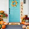 Fall Pumpkin Entrance Door Mat Autumn Harvest Non-slip Rug Living Room Kitchen Balcony Hallway Floor Mat Thanksgiving Decoration