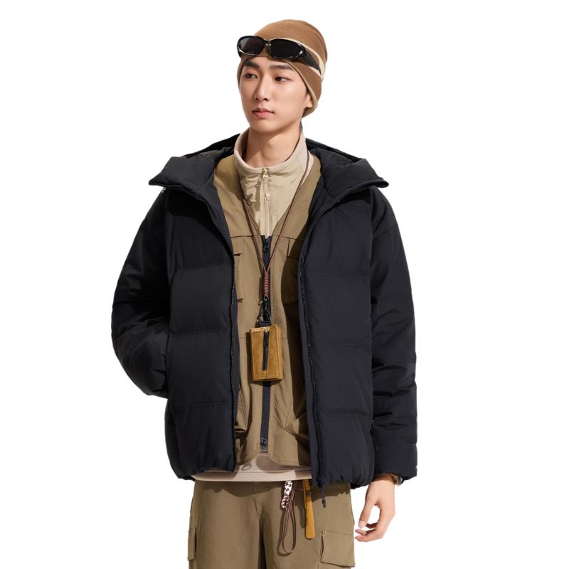 Li Ning Outdoor CF Tracing Duck Down Short Jacket Unisex AYMV157-4