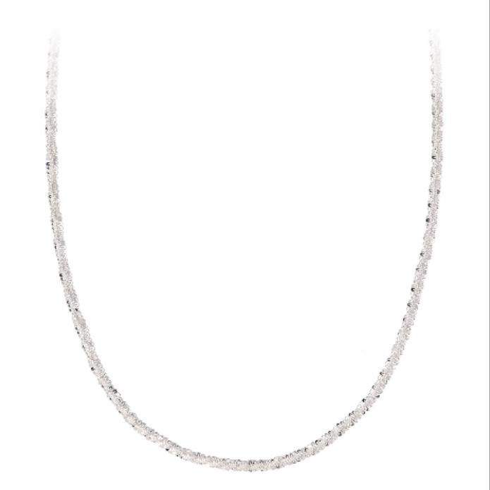Super Fairy Sparkling Clavicle Chain Women's Simple Nude Necklace