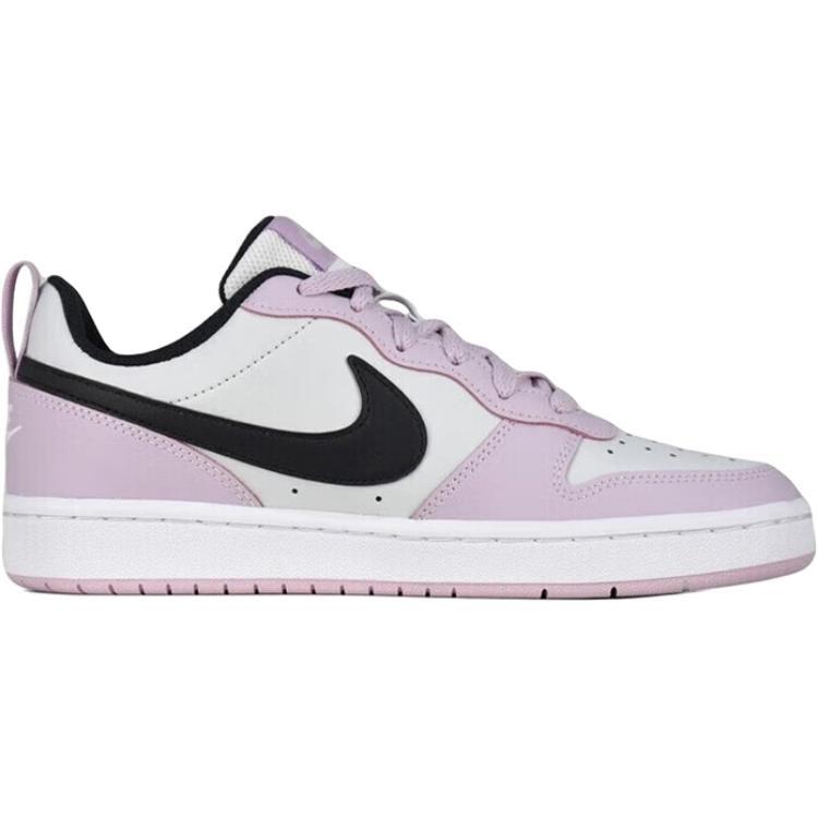 (GS) Nike Court Borough Low 2 'Photon Dust Off Noir' Kids' BQ5448-005