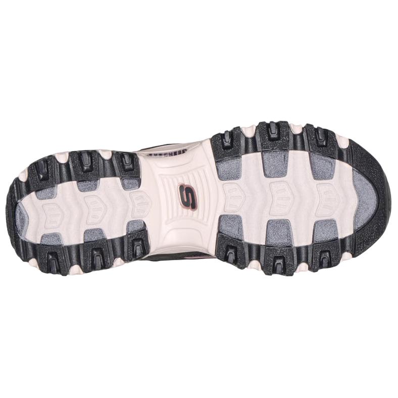 Skechers DLites Eva Classic Round Toe Low Top Dad Shoes Women Sneakers 150873-BKRG