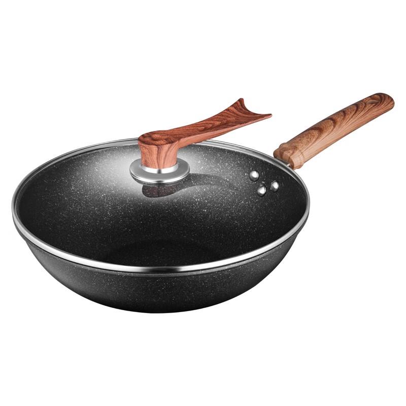 EFULLOT EFFE-W303 Maifan Stone Non-stick Stir-fry Wok