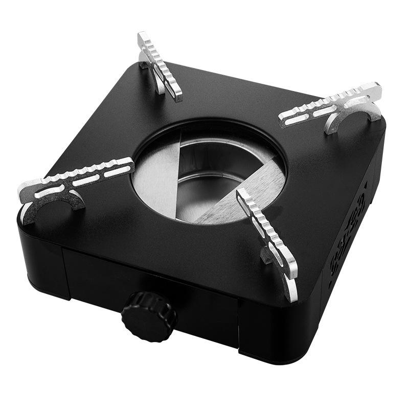 Pull-Out Windproof Stainless Steel Portable Alcohol Stove for Commercial Use