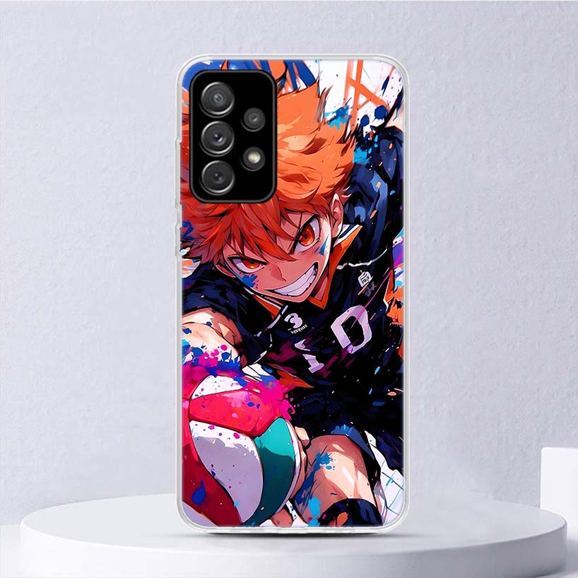 Haikyuu Oya Volleyball Anime Soft Case For Samsung Galaxy A17 A16 A26 A36 A56 A15 A14 A13 A55 A54 A53 Phone Cover A25 A35 A24 A3