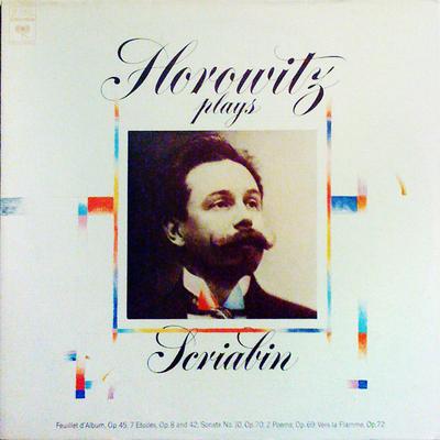 LP Record VLADIMIR HOROWITZ PLAYS ALEXANDER S - Horowitz Plays Scriabin M31620 Columbia Master 1973 US Classical Used