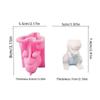 Dinosaur Candle Molds for Crafting Candle Gypsum Decorations Epoxy Resin Casting Craft Project