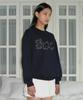 SINOON Boucle Logo Sweatshirt (Navy)